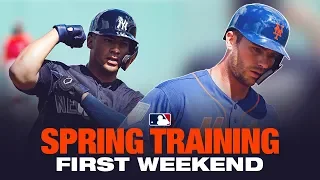 Best of Spring Training's first weekend