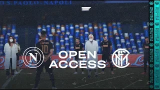 OPEN ACCESS | NAPOLI 1-1 INTER | COPPA ITALIA SEMIS SPECIAL | BEHIND THE SCENES 📹⚫🔵