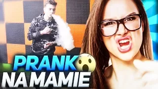 PRANK NA MAMIE! (palę e-papierosa) *szok*