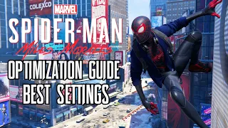 Spider Man Miles Morales | OPTIMIZATION GUIDE/BEST SETTINGS |Every Setting Benchmarked | Ray Tracing