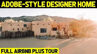 ADOBE-STYLE DESIGNER HOME! Luxury Desert Ranch (Full Airbnb Plus Tour)