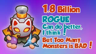 Can only do 1.8 Billion Damage with ROGUE vs Blade Dancer! Need Better Deck Setup? Rush Royale
