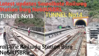 Latest updates Sawalkote Railway Station//Sawalkote Railway Link #viralvideo #usbrl #indian #work #