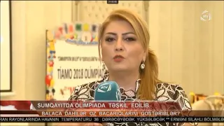 '' ATV VƏ DTV KANALLARINDA''  ''TİAMO KİDS DAHİ UŞAQLAR MƏRKƏZİNİN OLİPİADASININ ''TƏQDİMATI.