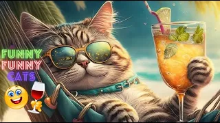 Funny Cat Videos Try Not To Laugh😹Funny Cat Videos Compilation😺 Funniest Cat Videos in The World #61