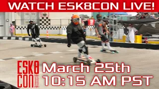 ESK8CON 2023 Preview! LIVE March 25th-26th - Broadcast by Amped Electric Games!