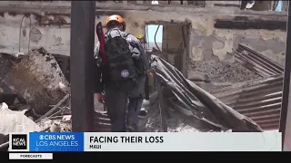 Survivors return to Lahaina, reckon with destruction