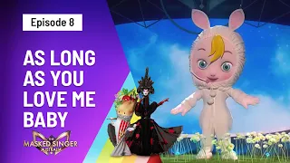 Baby's 'As Long As You Love Me' Performance - Season 3 | The Masked Singer Australia | Channel 10