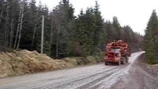 LOGGING TRUCK' HAYES HDX, 3K LOADED!