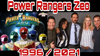 Power Rangers Zeo 2021 : antes y después / Then And Now / ( Frank Silver TV )