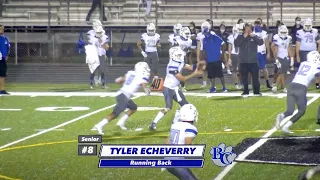 TYLER ECHEVERRY Full Football Highlights - Barron Collier H.S vs Golden Gate H.S - Naples Captains