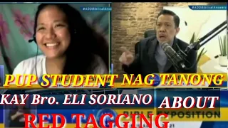 PUP Student nag Tanong kay Bro. Eli Soriano, Tungkol sa Red Tagging |Pambansang Kalbo|Reaction Video