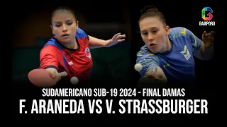 Fernanda Araneda vs Victoria Strassburger | Final Sudamericano Sub-19 2024