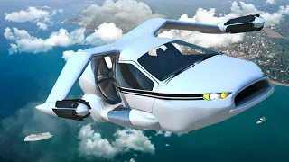 Real Life Flying Cars That Actually Fly || EVOKE DRIVE