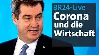 #BR24live: Coronavirus - Söder trifft Wirtschaftsverbände zu Krisengespräch | BR24