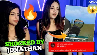 GodL Mizo Shocked By Jonathan Edit😱React On Joined GodLike🔥Jonathan Superchat Mizo For Join GodLike🎉