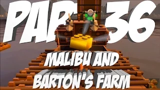 Lego Marvel Avengers Part 36 HUB World Malibu and Barton's Farm