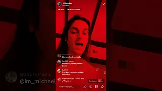 Killstation singing Broken (Video from TikTok Live 16.12.2021)