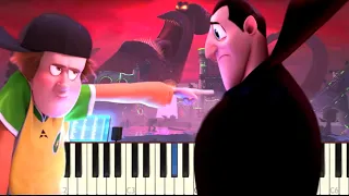 Hotel Transylvania 3 DJ Battle - Piano Tutorial