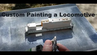 Stockyard Industrial Lead: Custom Painting an HO Scale GP9 Locomotive