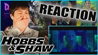 HOBBS & SHAW (2019) - Super Bowl Trailer Reaction & Review!!