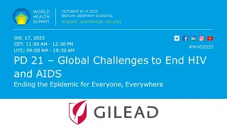 PD 21 – Global Challenges to End HIV and AIDS