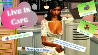 YOU CAN OWN A BAKERY😲☕| LIVE IN BUSINESS MOD BY LITTLEMSSAM| THE SIMS 4 MOD REVIEW/TUTORIAL