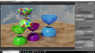 Making Diabolo in Blender - TimeLapse