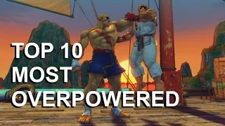 Top 10 Most Overpowered Characters in Street Fighter History!!