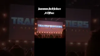 Transformers/+: Rise Of The Beasts Trailer Reaction At CCXP2022.