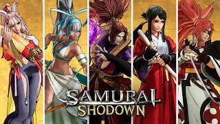 SAMURAI SHODOWN - All Super Special Moves + All DLC Characters (2022 Updated)