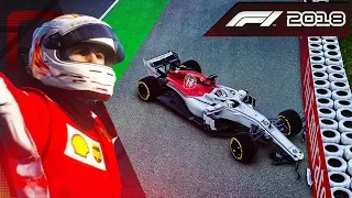 F1 2018 КАРЬЕРА #68 - ЛЕКЛЕР В УДАРЕ