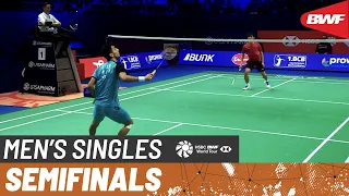 HYLO Open 2021 | Loh Kean Yew (SGP) vs Lakshya Sen (IND) | Semifinals