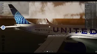 ROBLOX UNITED AIRLINES FLIGHT FROM QUEBEC CITY TO NEWARK!