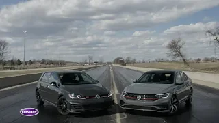 Sibling Rivalry: 2019 Volkswagen Jetta GLI Vs. 2019 Golf GTI — Cars.com