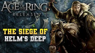 Age of the Ring mod 7.1 | The siege of Helm's Deep | Custom map!