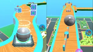 Sky Rolling Balls 3D Action Balls  All Levels Gameplay Android, iOS mobile game( Level 1 - 15 )