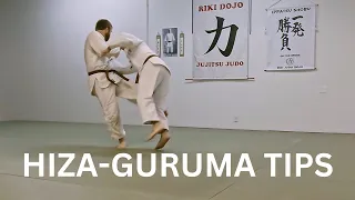 Hiza-Guruma Tips | Riki Judo Dojo