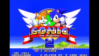 Sonic Hack Longplay - Sonic the Hedgehog 2 - Anniversary Edition - All Difficulties Levels