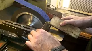 Knife Making Tutorial-  How to Hollow Grind a Knife