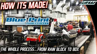 BluePrint Engines Factory Full Tour & Behind The Scenes: How Does a Crate Engine Get Made?