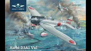 In box review:- Infinity 1/32 Aichi D3A1 Val