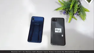 Realme C11 Vs Samsung Galaxy A20 |Speed Test & Comparison!!