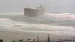 Pasha Bulker Runs Aground