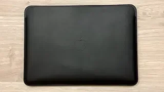 MacBook Leather Sleeve UNBOXING