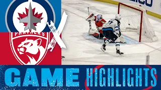 Florida Panthers vs. Winnipeg Jets - Game Highlights