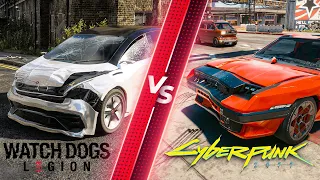 Watch Dogs: Legion VS Cyberpunk 2077 - Direct Comparison! Attention To Details & Graphics! PC ULTRA