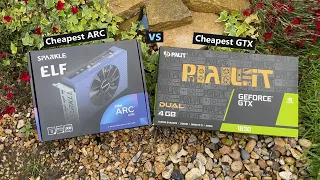 Intel ARC A310 vs Nvidia GTX 1630 - Can The Cheapest ARC Card Beat The Cheapest GTX?