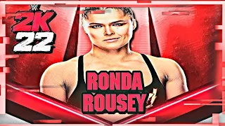 WWE 2K22 - Ronda Rousey Signatures and Finishers