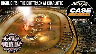 World of Outlaws CASE Late Models | The Dirt Track at Charlotte | Nov. 3, 2023 | HIGHLIGHTS